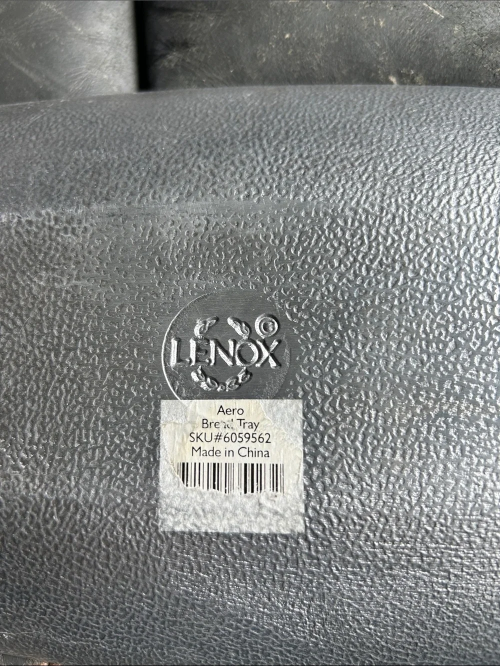 Lenox Silver Long Decorative Tray